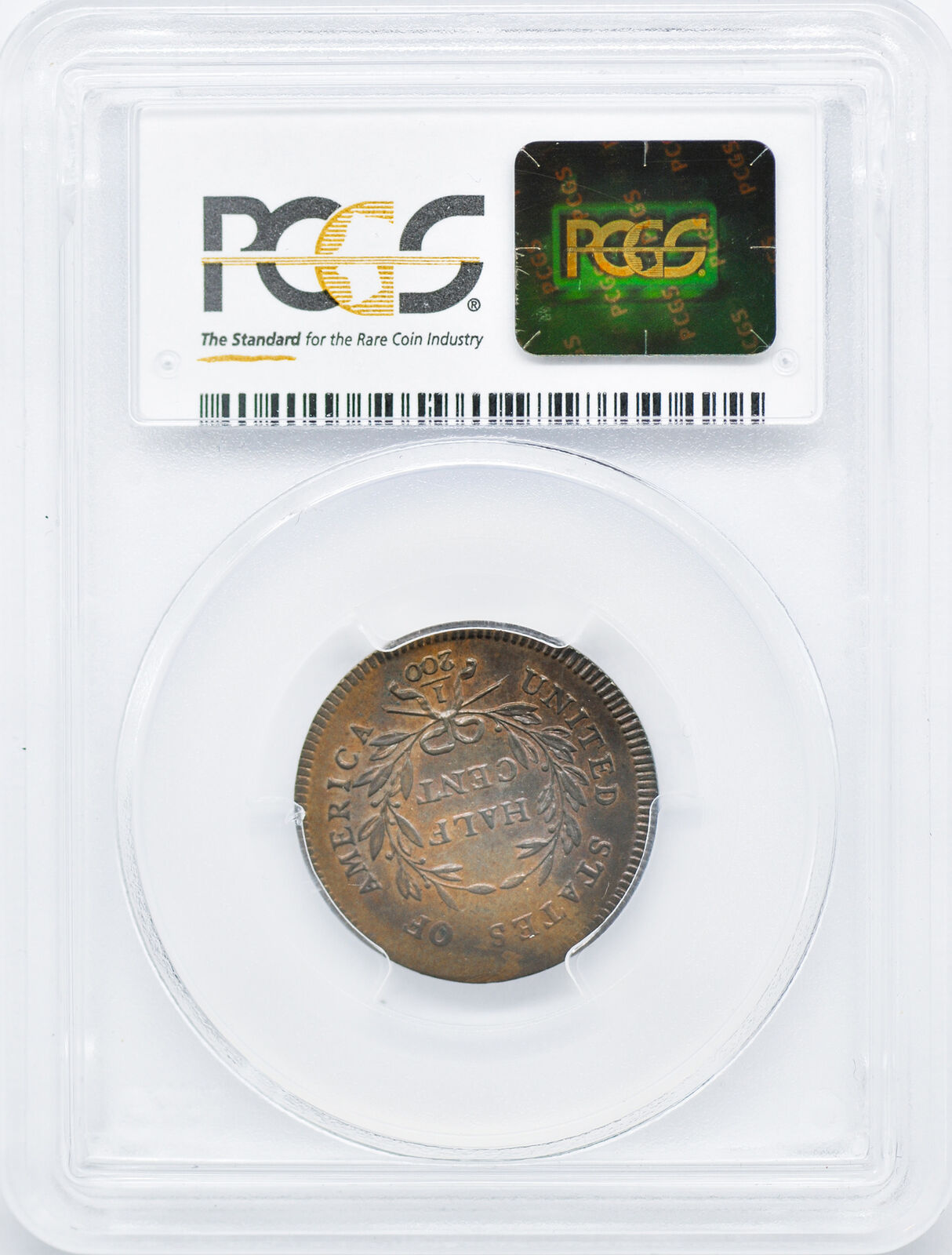 1795 LIBERTY CAP 1/2 PCGS MS 63 BN - Fresh Stock Dated December 2025