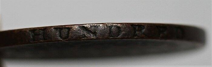 1795 Liberty Cap Half Cent - Lettered Edge - US 1/2c Copper Penny Coin - L20 - Fresh Stock Dated December 2025