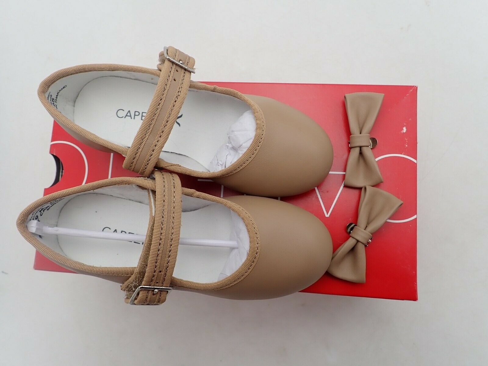 Capezio  Toddler-girls 3800 Mary Jane Tap Shoe , Caramel, 9 M Toddler - Fresh Stock Dated December 2025