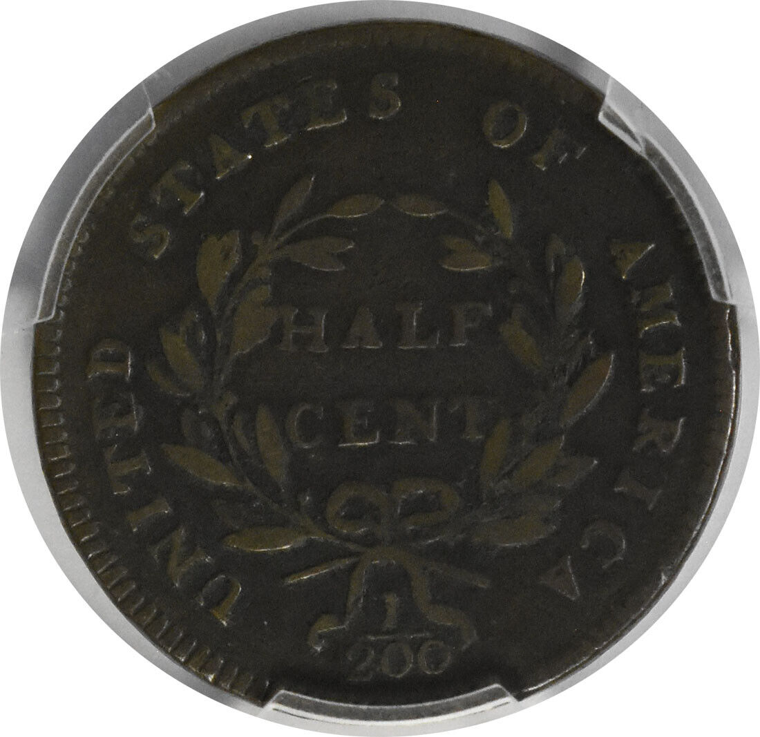 1797 Half Cent Plain Edge F15 PCGS - Fresh Stock Dated December 2025