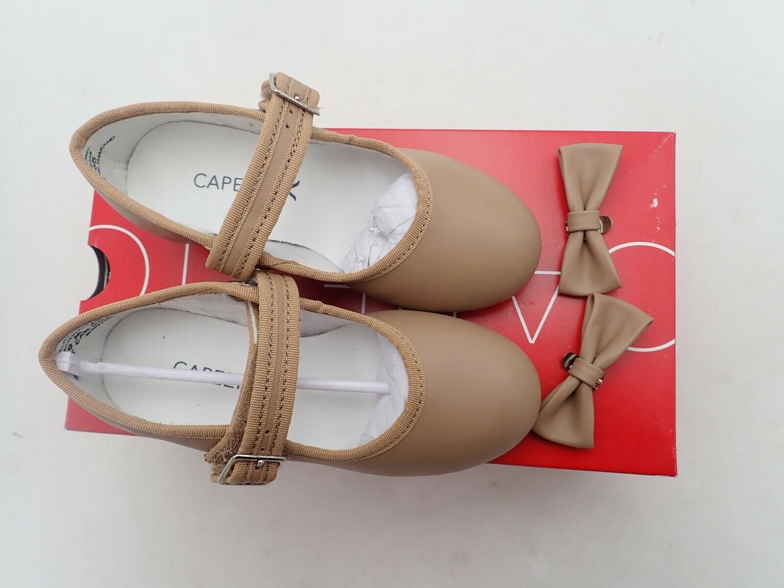 Capezio  Toddler-girls 3800 Mary Jane Tap Shoe , Caramel, 9 M Toddler - Fresh Stock Dated December 2025