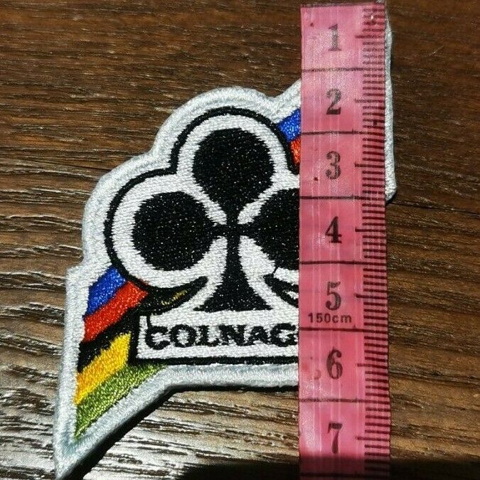 Colnago Logo Vintage bicycle patch/campagnolo record pista road collectionmaster - Fresh Stock Dated December 2025