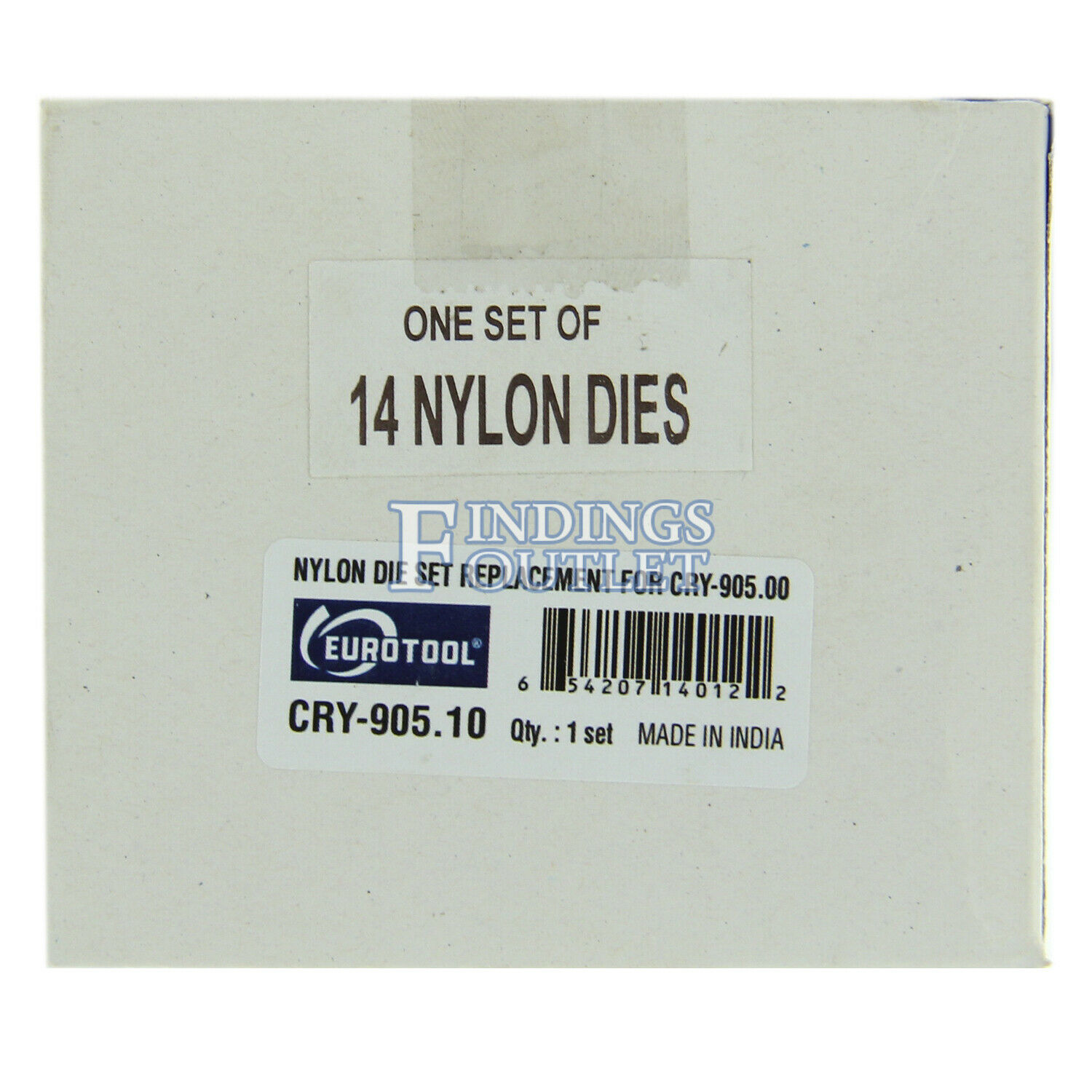 Replacement Nylon Die Set For Watch Case Press 7 Hollow And 7 Flat Nylon Dies - Fresh Stock Dated December 2025