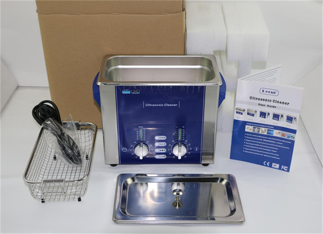 Ultrasonic Cleaner 4L With Degas Sweep 160W DR-DS40 Dental Lab Stainless Steel - Fresh Stock Dated December 2025
