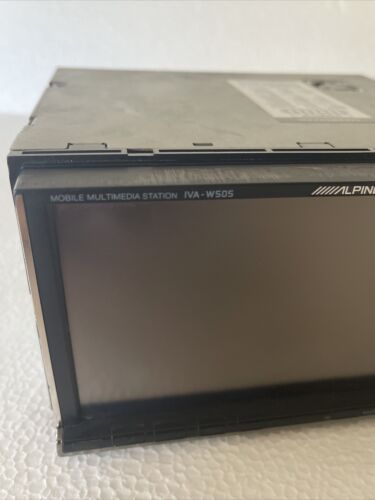 ALPINE IVA-W505 Mobile Media Station Tested Working No GPS Unit Included - Fresh Stock Dated December 2025