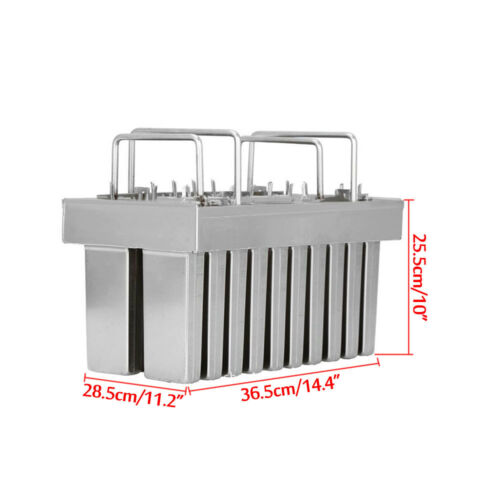 20pcs Stainless Steel Molds Mold Ice Pop Lolly Popsicle Ice Cream Stick Holder - Fresh Stock Dated February 2026