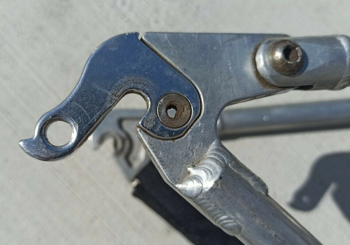 1997 Caloi FS Elite Vintage Polished Aluminum Men's 26er Frame Set - Fresh Stock Dated January 2026