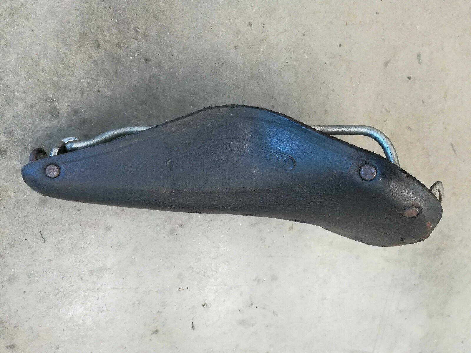 Brooks Competition Leather Saddle Eroica Vintage Made in England Charity - Fresh Stock Dated December 2025