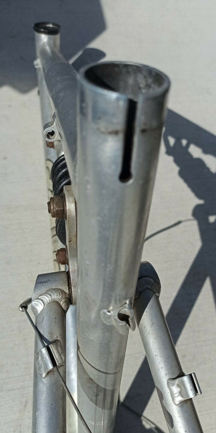 1997 Caloi FS Elite Vintage Polished Aluminum Men's 26er Frame Set - Fresh Stock Dated January 2026