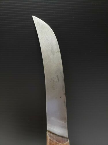 VINTAGE F. DICK BUTCHER KNIFE GERMANY WOOD HANDLE CLEAN BLADE NICE CHEF KITCHEN - Fresh Stock Dated January 2026