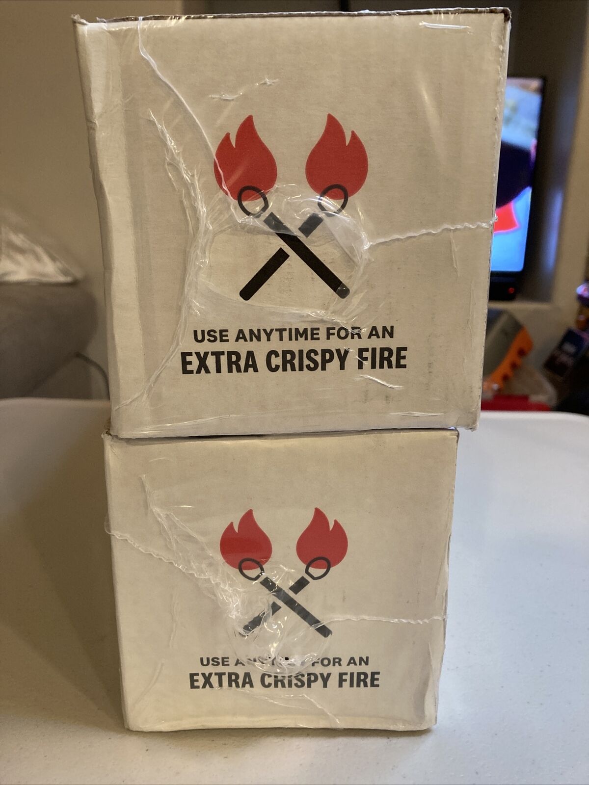 KFC Firelog with 11 Herbs and Spices (2-logs) - Fresh Stock Dated December 2025