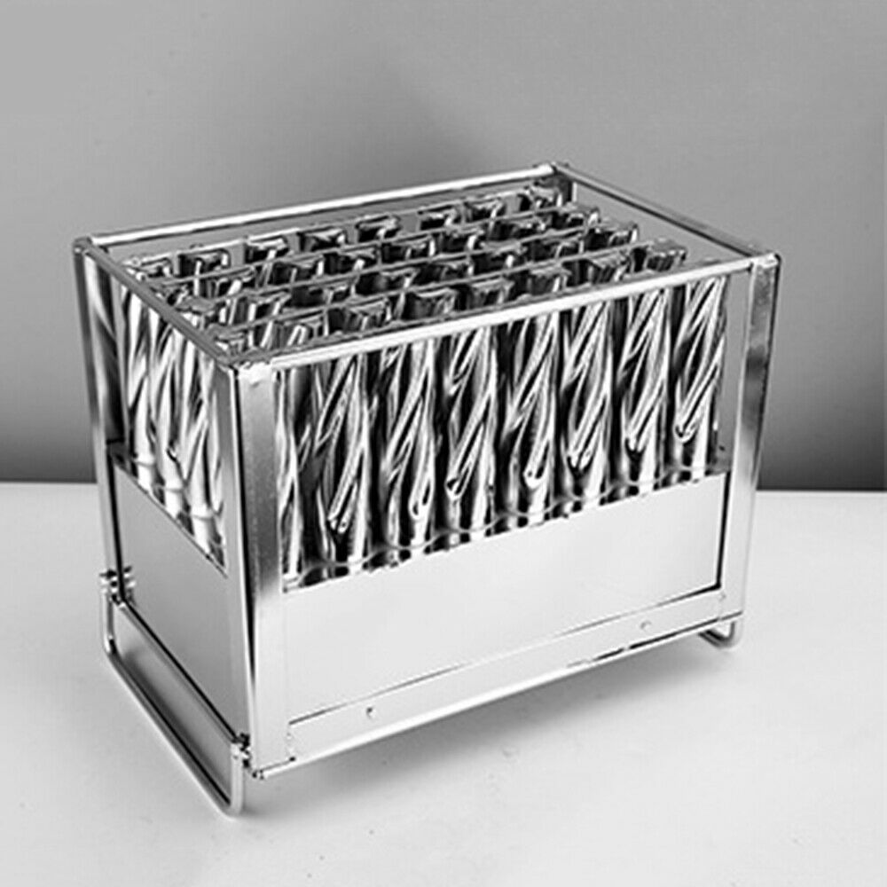 40pcs Stainless Steel Popsicle Ice Cream Mold Handmade Popsicles 365*240*290mm - Fresh Stock Dated February 2026