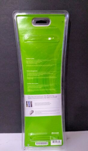 Authentic Xbox 360 Console System Front Faceplate Black Carbon Fiber NIP 2005 - Fresh Stock Dated February 2026