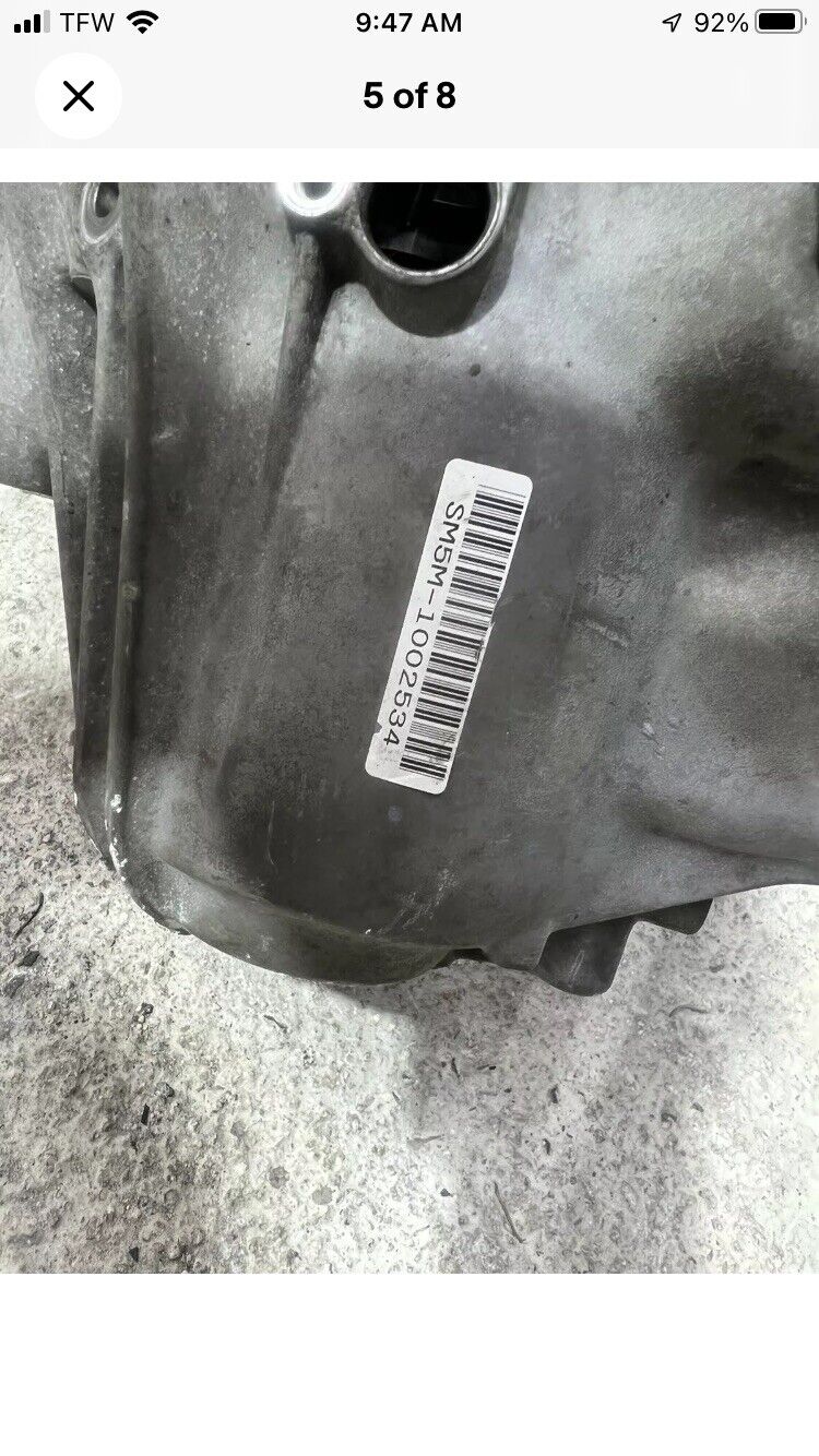 2004 07 ACURA TSX SEDAN K24A2 OEM 6SPD MANUAL TRANSMISSION Case Only K24z7 - Fresh Stock Dated December 2025