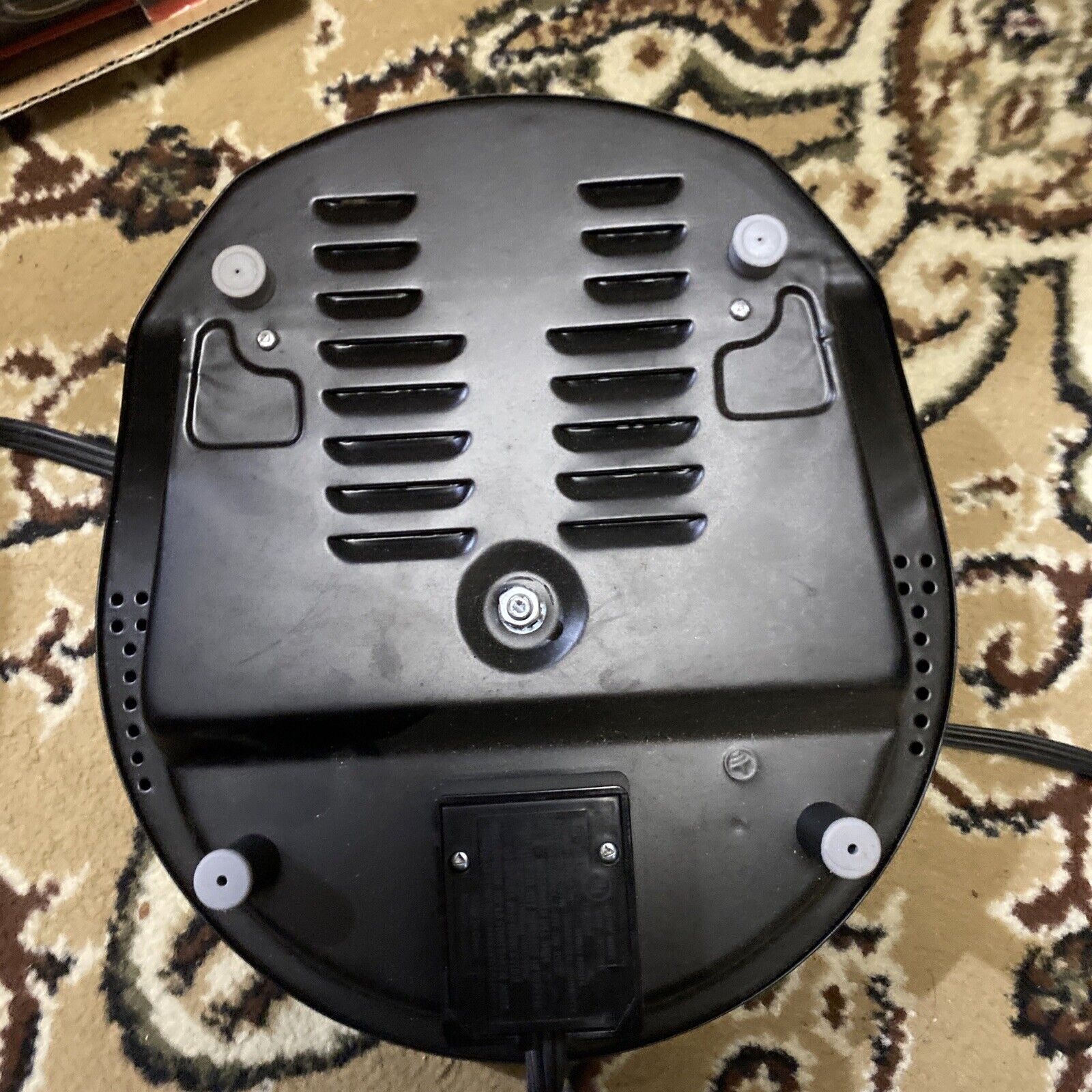 G.E. 169215 single Burner Hot Plate Temperature control Black - Fresh Stock Dated February 2026