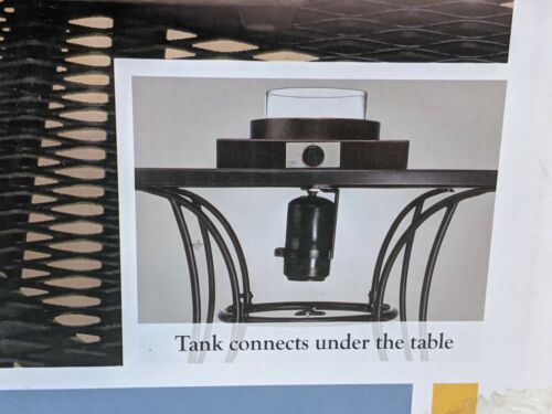 Mosaic Gas Table Top Burner 8000 BTU Propane Tank Required 14x14x6 in 1171 - Fresh Stock Dated February 2026