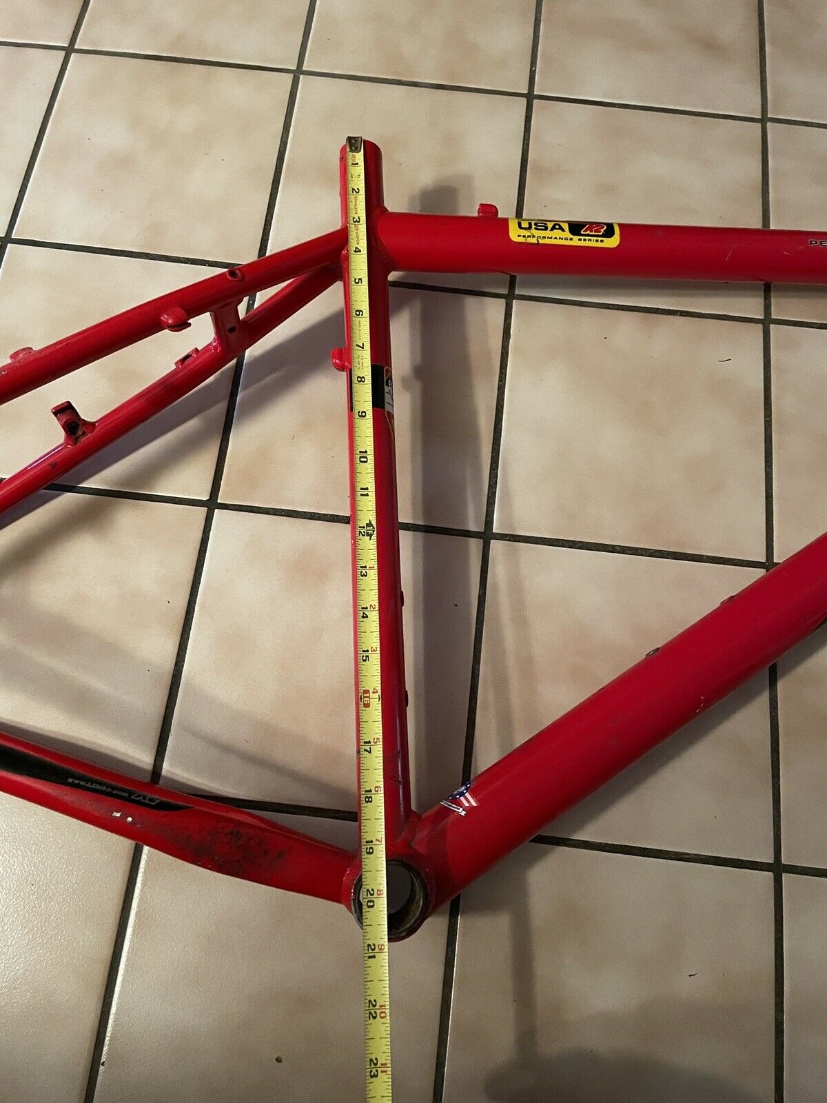 k2 zed x aluminum Butted frame 19 Inch Great Shape 26 In Wheel Disk And Canti - Fresh Stock Dated December 2025