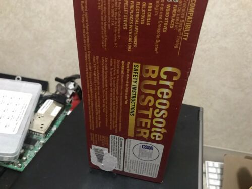 Pine Mountain Creosote Buster Chimney Cleaning Safety Firelog Lot of 3 - Fresh Stock Dated December 2025