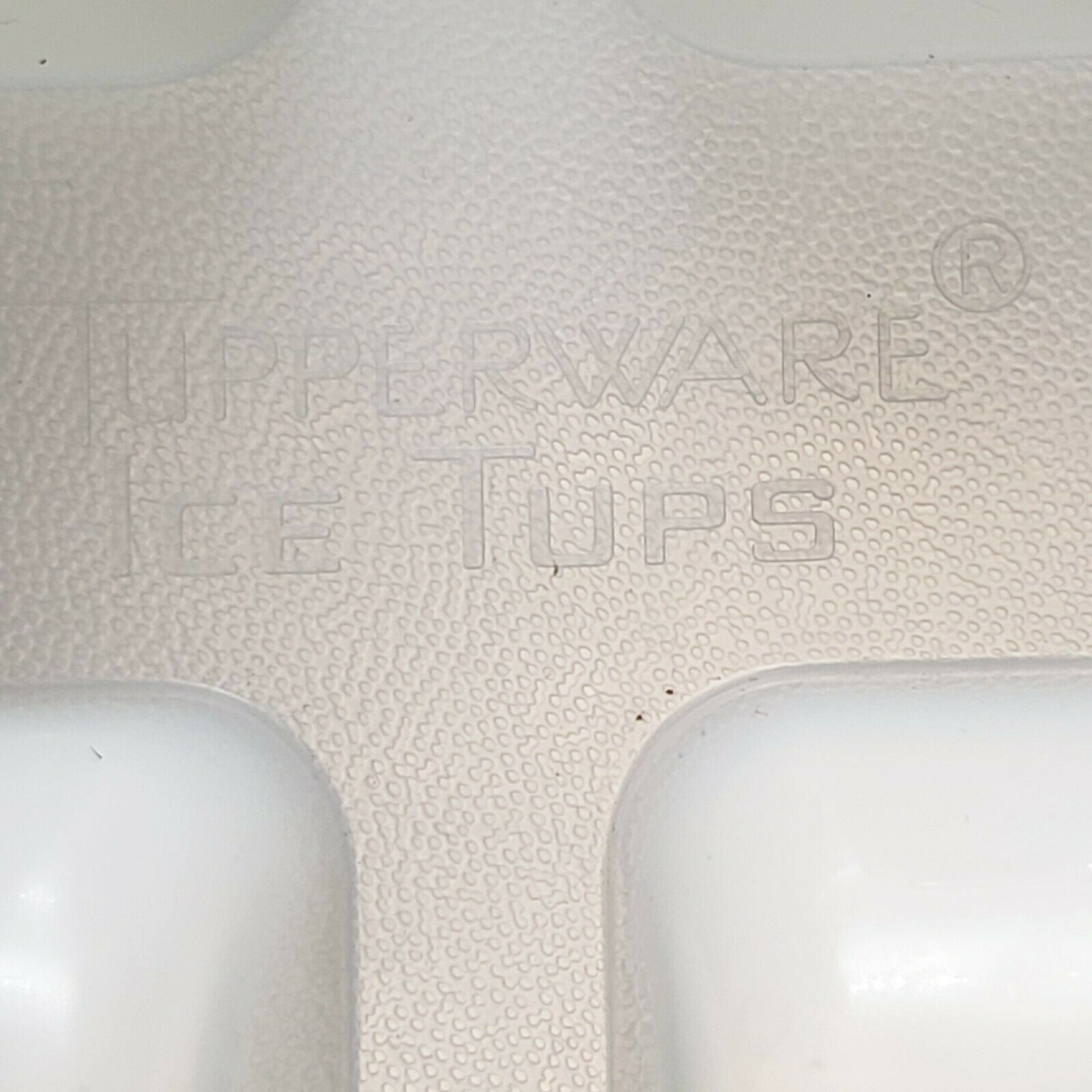 Vtg Tupperware Ice Tubs Set Popsicle Mold Freezer Tray White Clear Summer Treats - Fresh Stock Dated February 2026