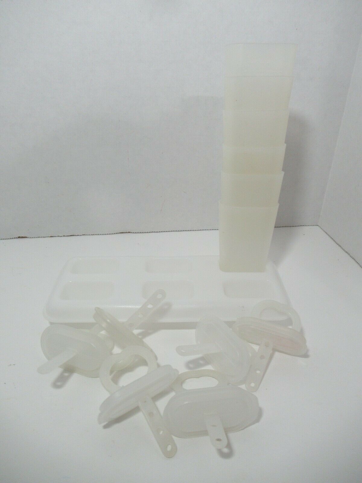 Vintage Tupperware Popsicle Mold Ice Tups used - Fresh Stock Dated February 2026