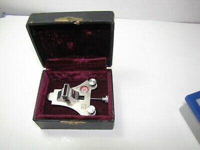 HR antique jeweler ruby jaw clamp level poising vise watch watchmaker tool w/box - Fresh Stock Dated December 2025