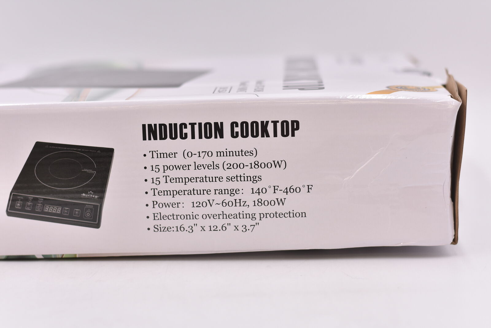 Duxtop Induction Cooktop (BT-M20B) Portable Countertop Burner Hot Plate - Fresh Stock Dated February 2026