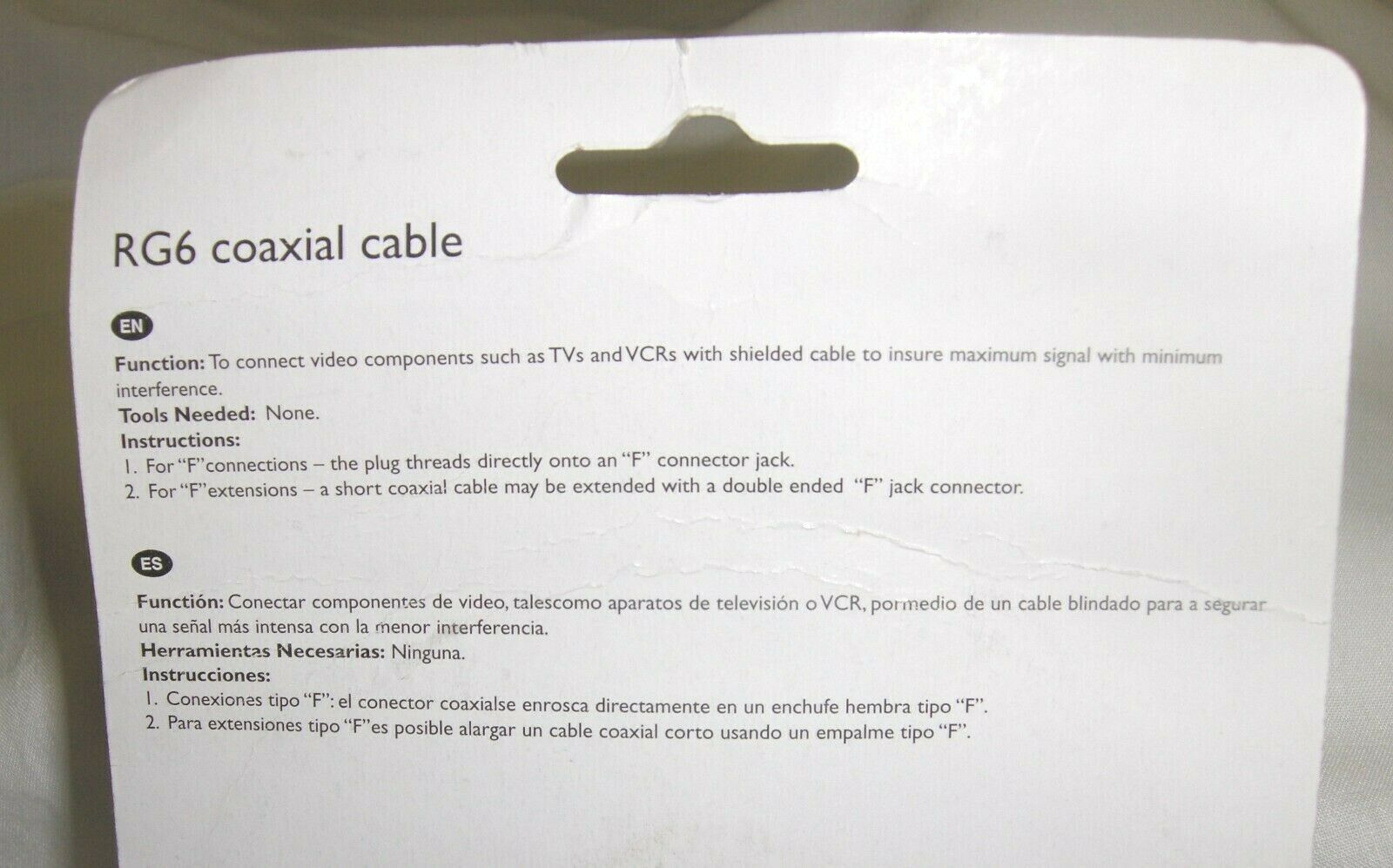Coaxial RG6 Digital Video Cable HD TV Satellite Antenna Wire Black 12' ft New - Fresh Stock Dated December 2025