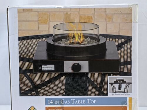 Mosaic Gas Table Top Burner 8000 BTU Propane Tank Required 14x14x6 in 1171 - Fresh Stock Dated February 2026