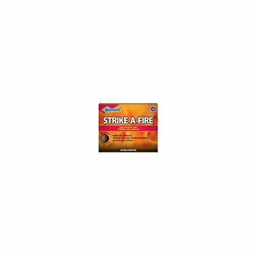 Diamond 48-Pack Strike-A-Fire Starter Match Sticks Firestarter Log Long Burn - Fresh Stock Dated January 2026