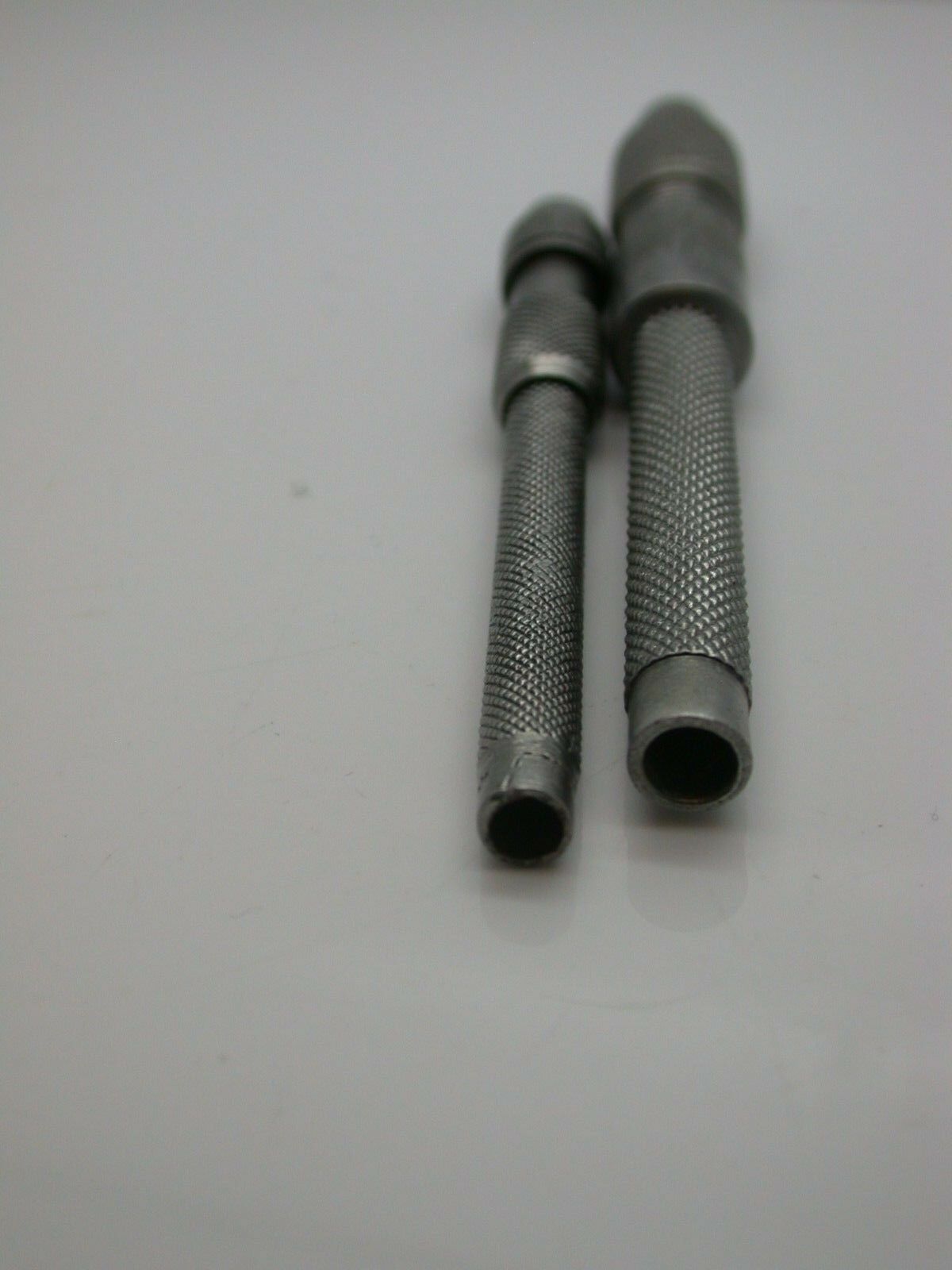 Two Watchmakers Pin Vises one large (105mm) and one small (90mm) 29cc - Fresh Stock Dated December 2025