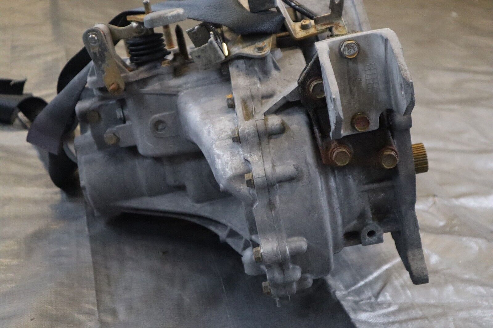 05-06 MITSUBISHI LANCER EVOLUTION 8 MR OEM 6 SPEED MANUAL TRANSMISSION 76,232 - Fresh Stock Dated December 2025