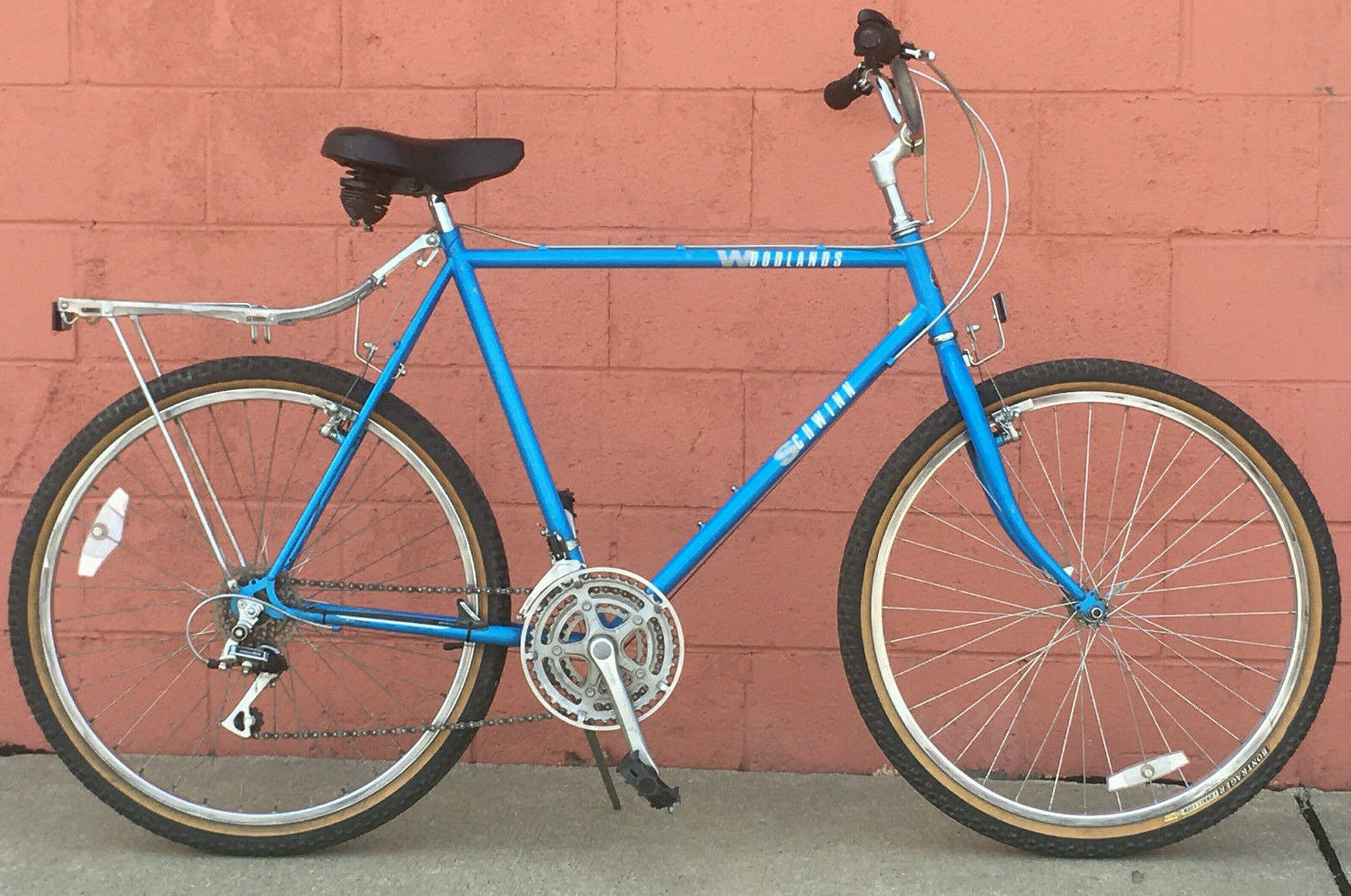 Schwinn Woodlands 22 in Mtn City Bike Blue 15 speed Rebuilt - Fresh Stock Dated December 2025