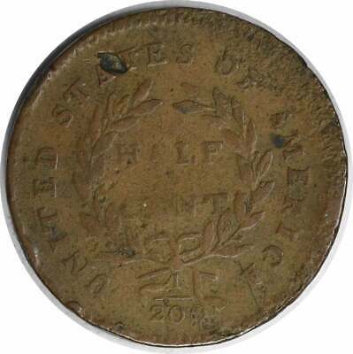 1794 Half Cent VF (Hits) Uncertified - Fresh Stock Dated December 2025