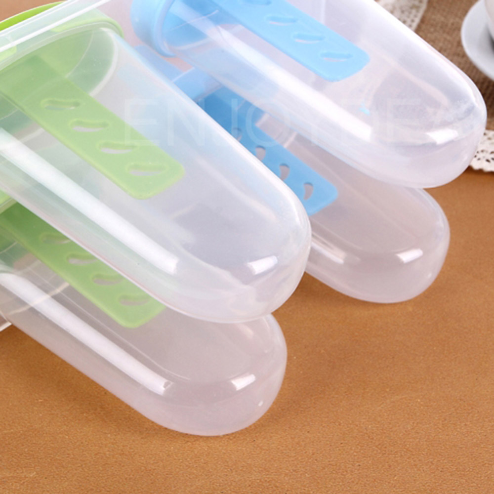 4Cell Cute Frozen Ice Cream Mold with Lid Popsicle Bar Maker Lolly Mould  17 - Fresh Stock Dated February 2026