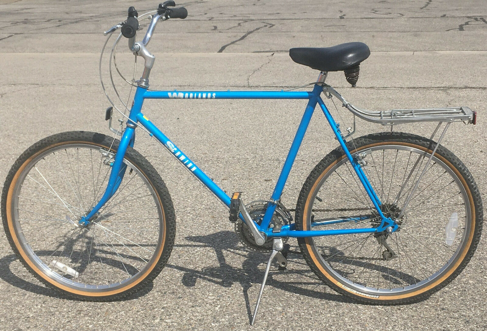 Schwinn Woodlands 22 in Mtn City Bike Blue 15 speed Rebuilt - Fresh Stock Dated December 2025