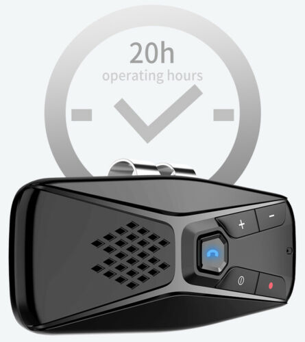 Bluetooth Handsfree Car Kit In-Car Speaker for Phone Call/GPS Voice Navigation - Fresh Stock Dated December 2025