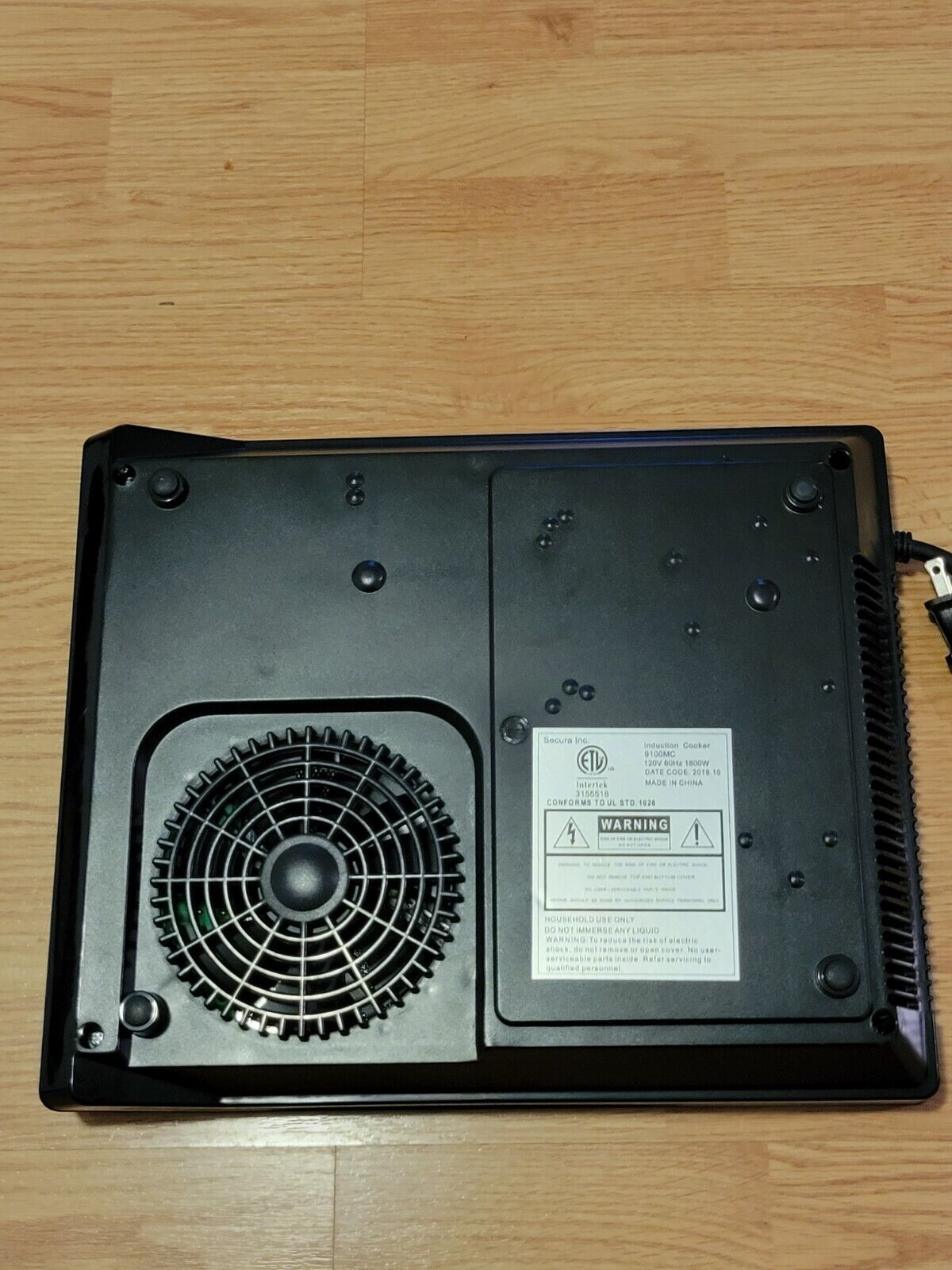 Duxtop Induction Heating Plate Model 9100MC - Fresh Stock Dated February 2026