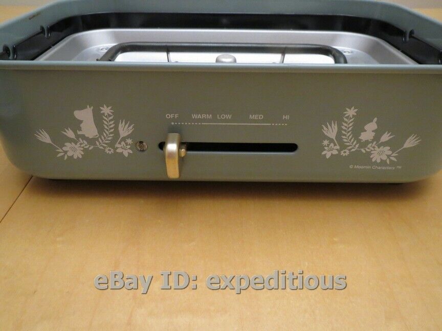 BRUNO MOOMIN COMPACT HOT PLATE JAPAN VERSION 100V WORKING PARTS ONLY PLEASE READ - Fresh Stock Dated February 2026