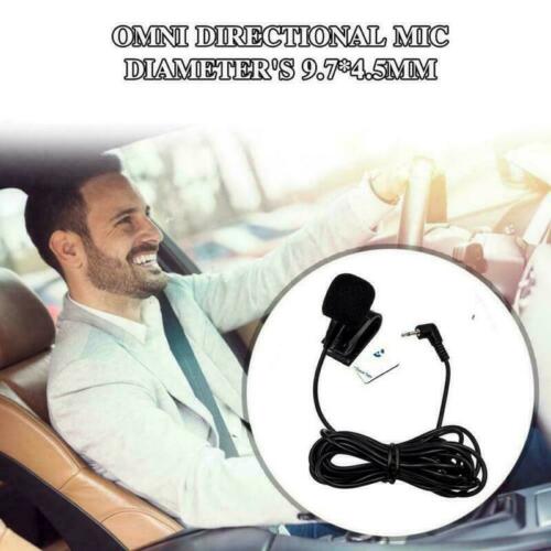 2.5mm Microphone Car Stereo GPS Bluetooth Enabled Audio DVD External Microphone - Fresh Stock Dated January 2026