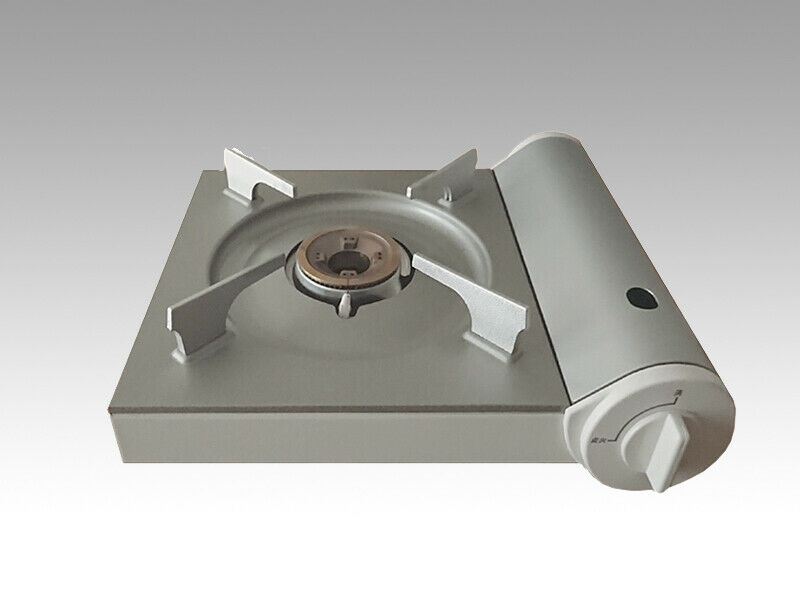 MUJI Portable cooking gas stove Aluminum die-cast RK-2 MoMA from Japan DHL Fast - Fresh Stock Dated January 2026