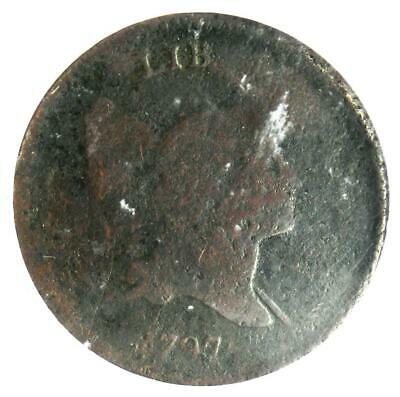 1797 Liberty Cap Flowing Hair Half Cent 1/2C - Certified ICG Fair 2 (FR2) - Fresh Stock Dated December 2025