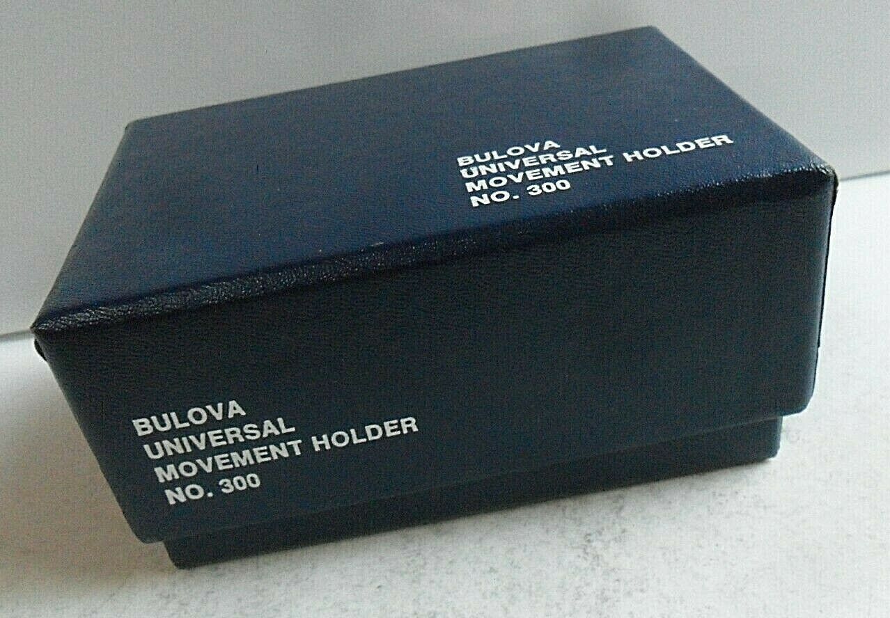 Vintage Bulova Watch Movement Holder No. 300 Watchmaker Tool w/ Box & Paper - Fresh Stock Dated December 2025