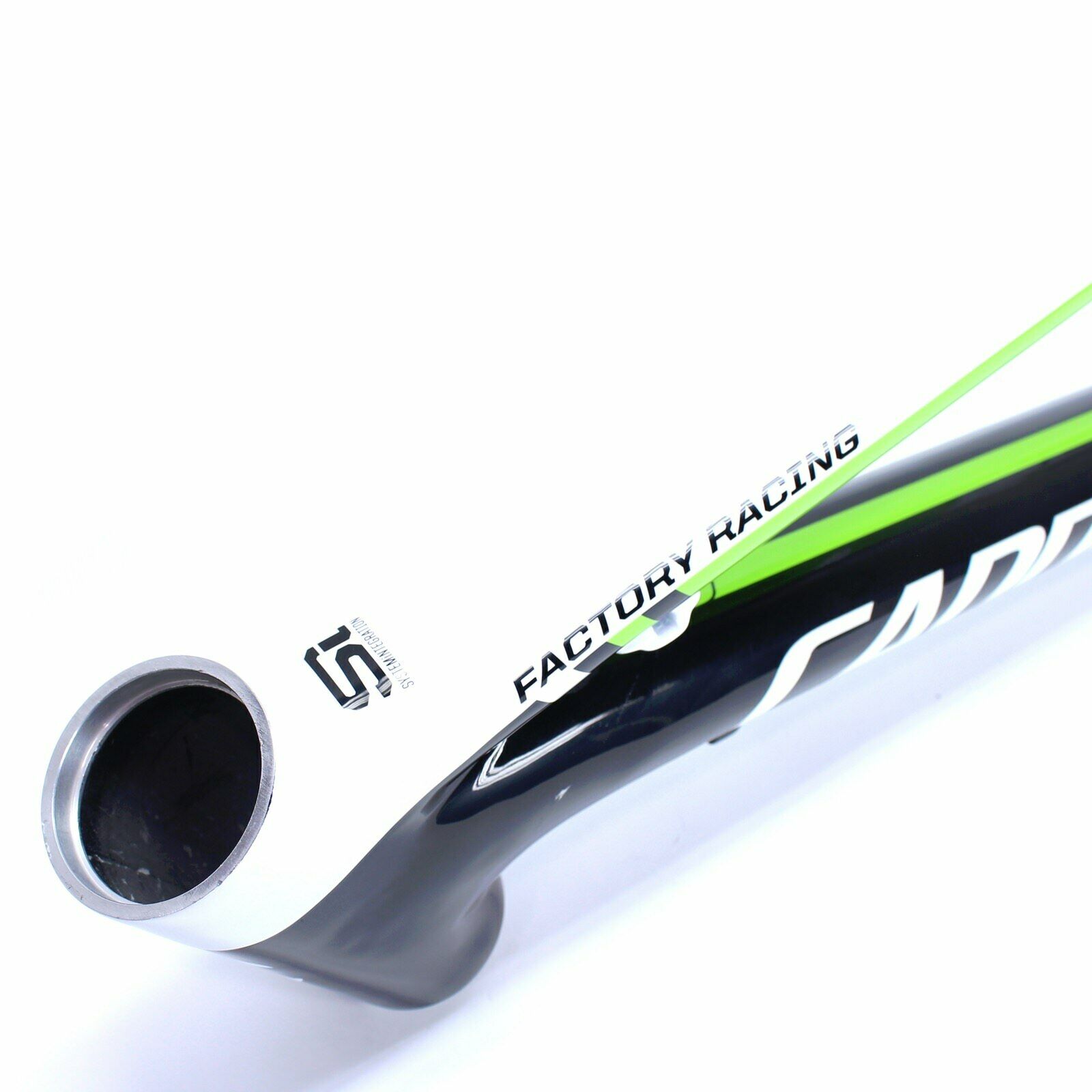 Cannondale 2014 F29 Hi-Mod Carbon Frame Only Small Green, White, + Black NOS - Fresh Stock Dated December 2025