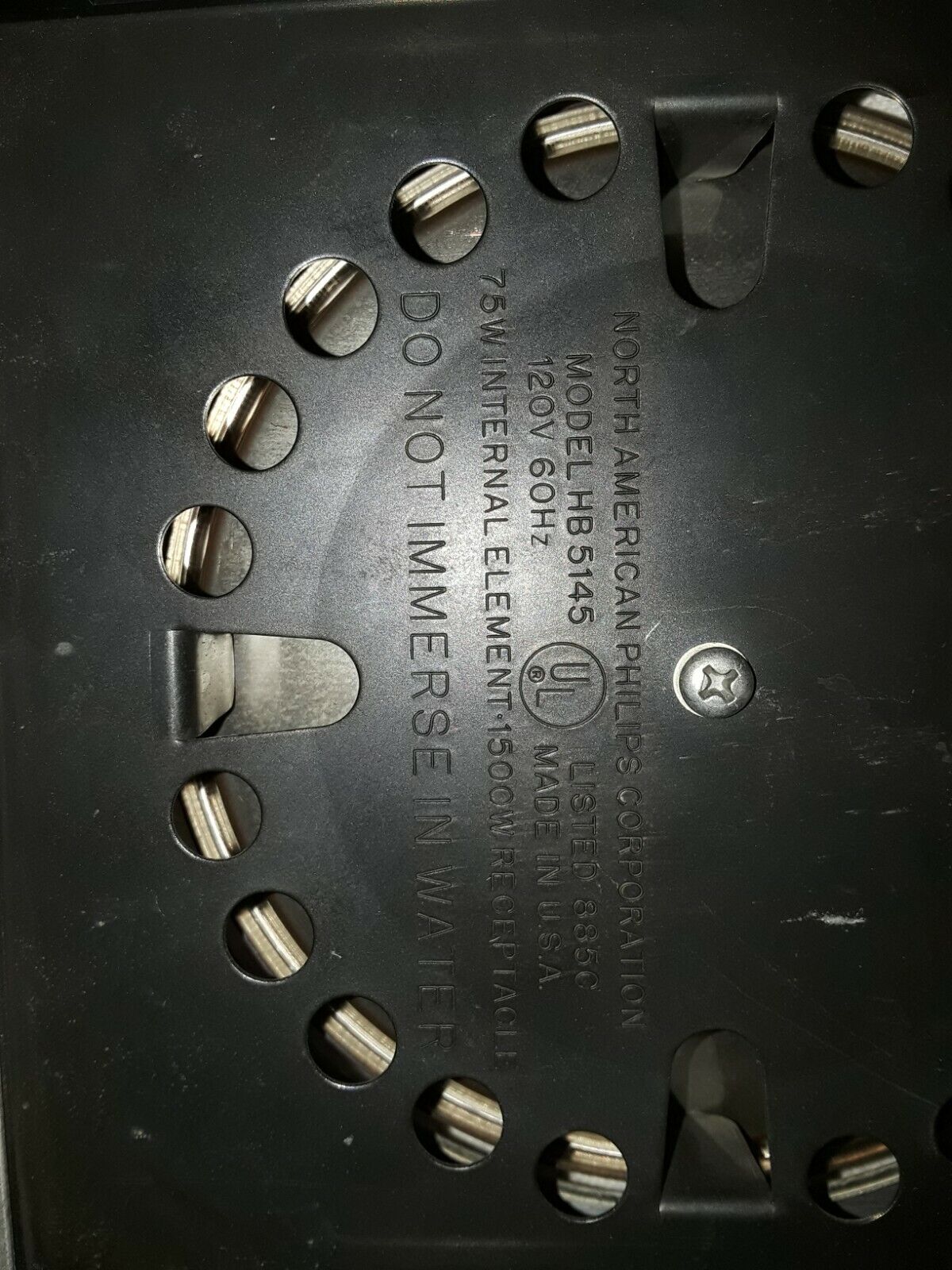 Vintage Norelco +12 Coffee Serving Warming Plate  - HB5145 - Tested - Fresh Stock Dated February 2026