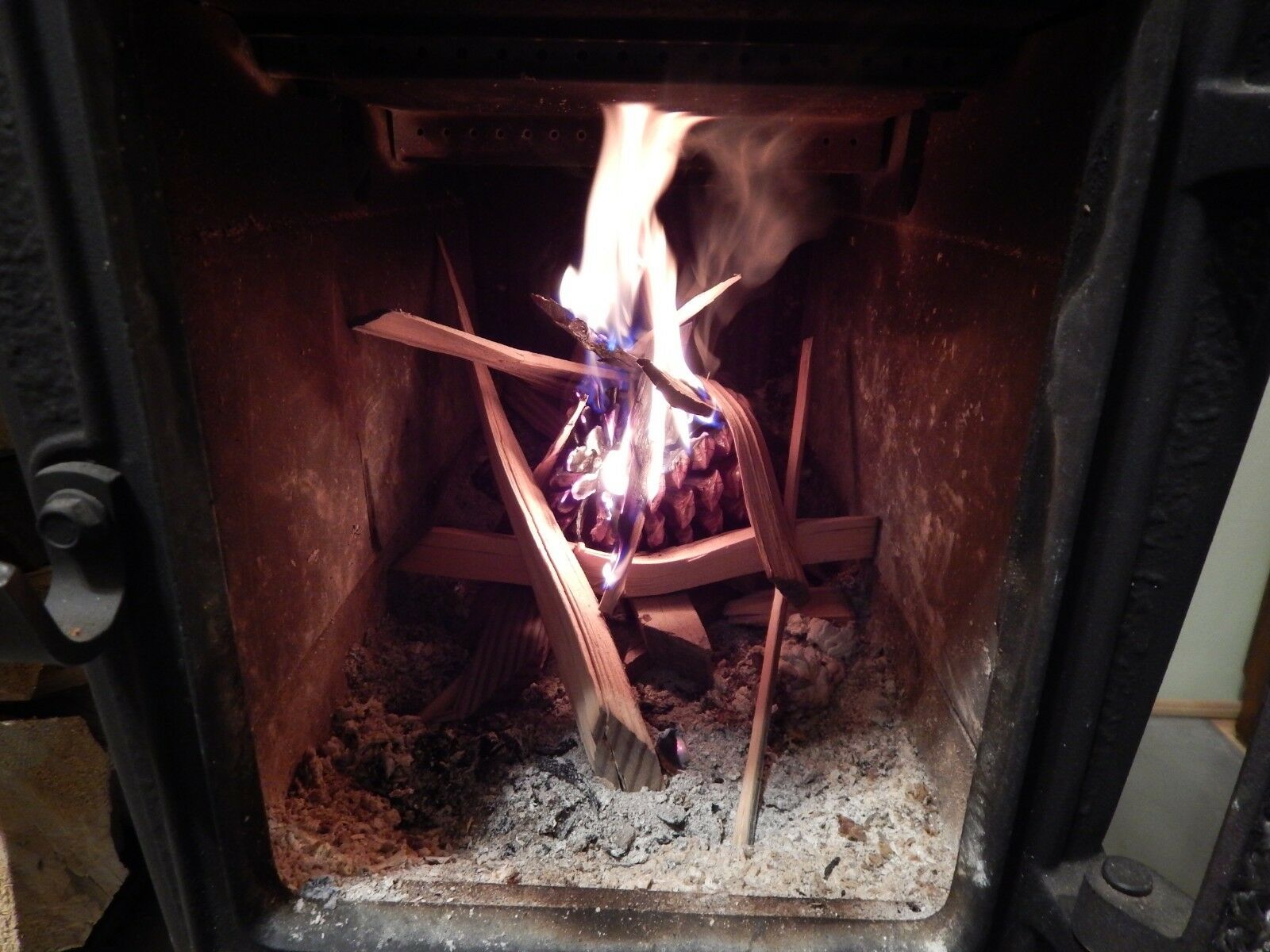 Firestarter Pinecones Wax Coated Fragrant Long leaf Burn Hot Easy Start USA 178M - Fresh Stock Dated January 2026