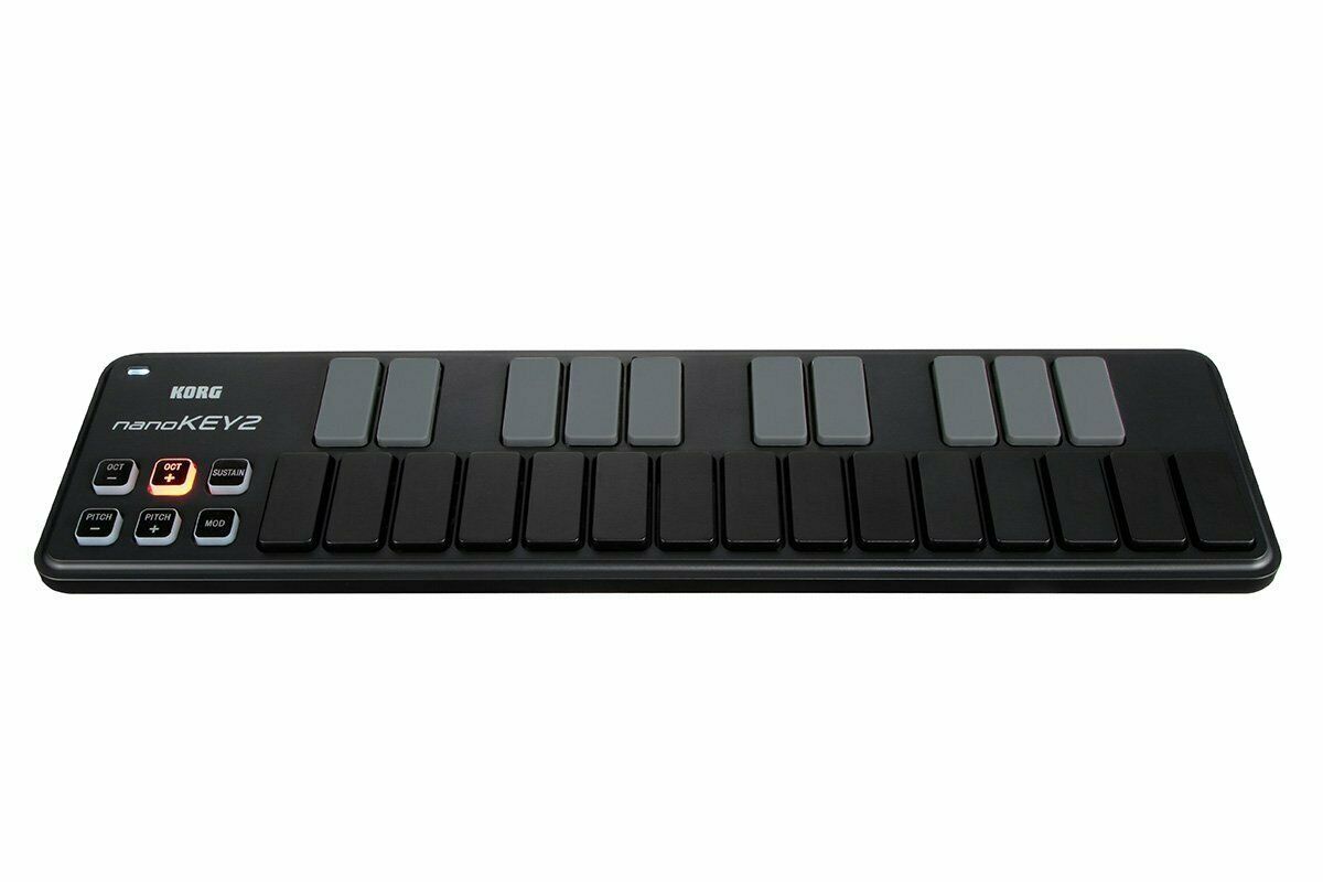 KORG Slim-Line USB Keyboard NANOKEY2 Black New in Box - Fresh Stock Dated December 2025
