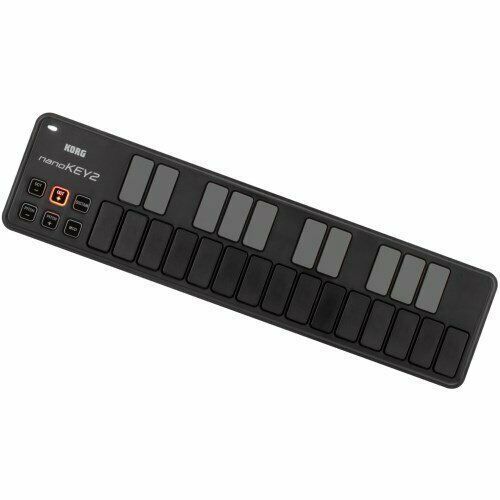 KORG Slim-Line USB Keyboard NANOKEY2 Black New in Box - Fresh Stock Dated December 2025