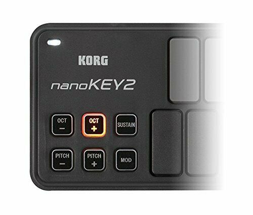 KORG Slim-Line USB Keyboard NANOKEY2 Black New in Box - Fresh Stock Dated December 2025