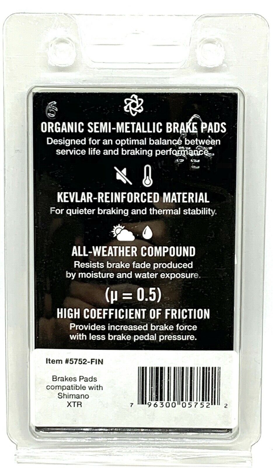 Bike brake pads cooling fins for Shimano Deore XT-BR-M785 , SLX M666,  XTR 2011 - Fresh Stock Dated December 2025