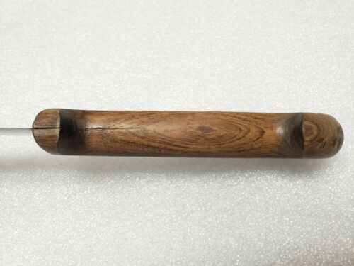 VINTAGE F. DICK BUTCHER KNIFE GERMANY WOOD HANDLE CLEAN BLADE NICE CHEF KITCHEN - Fresh Stock Dated January 2026